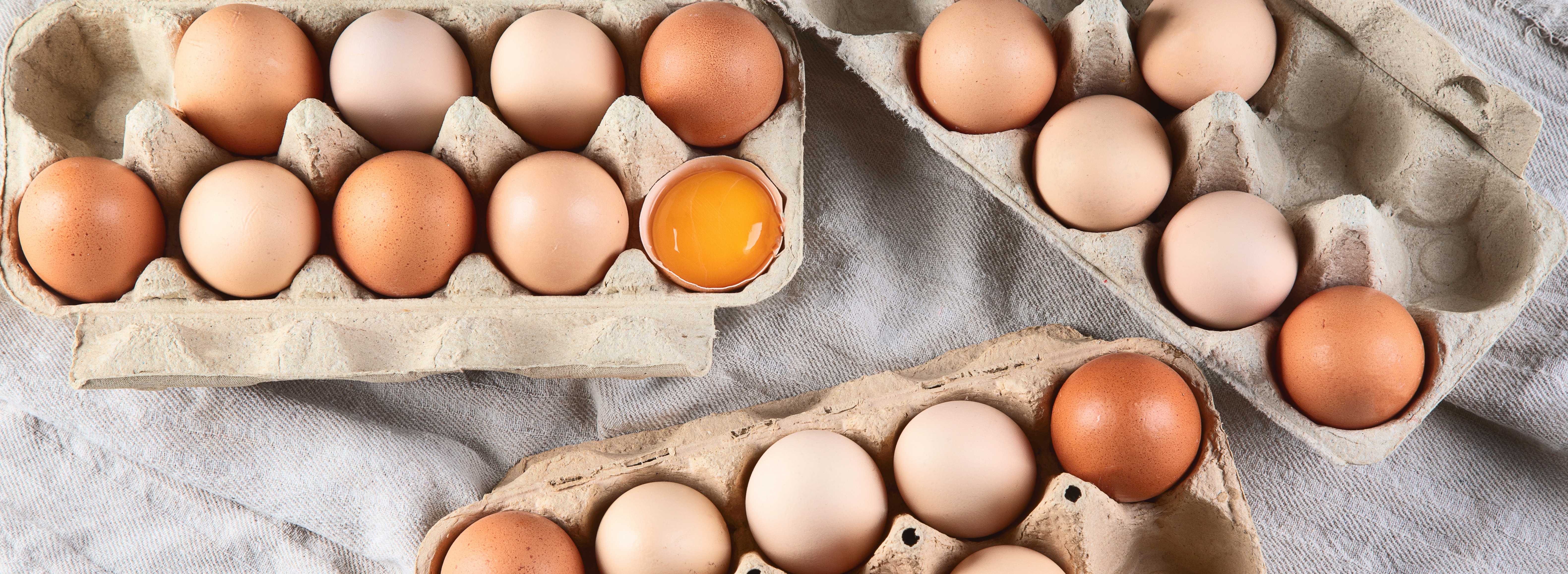 Bilde av egg i kartong